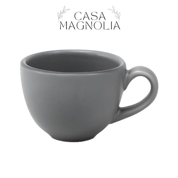 Taza Capuchino 244cc Gris Denali Mate Anfora