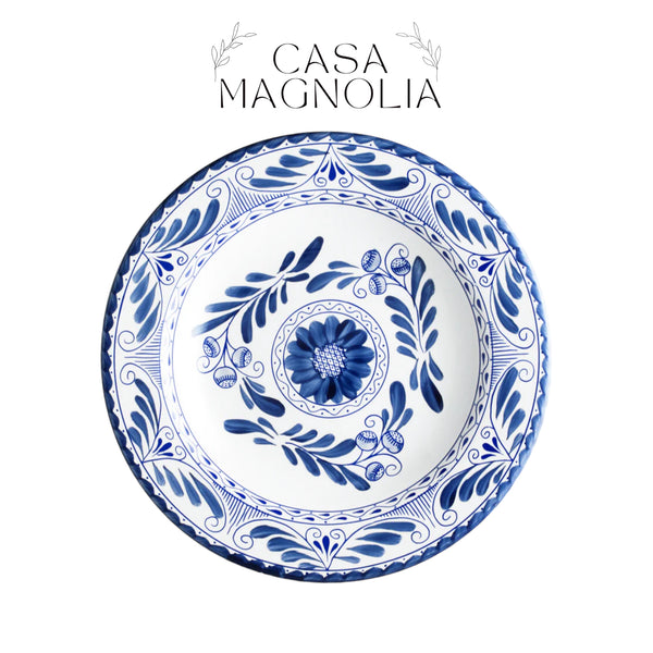 Plato Sopero Talavera 23 cm Anfora – CasaMagnoliaMX