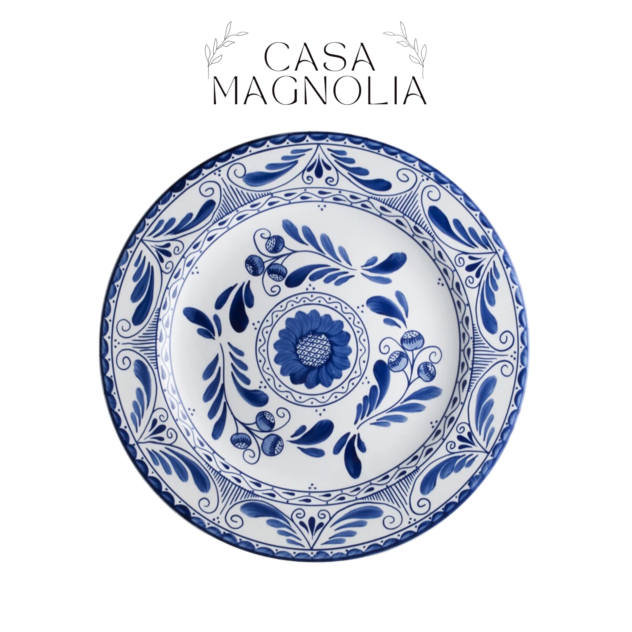 Plato Trinche Talavera Anfora CasaMagnoliaMX