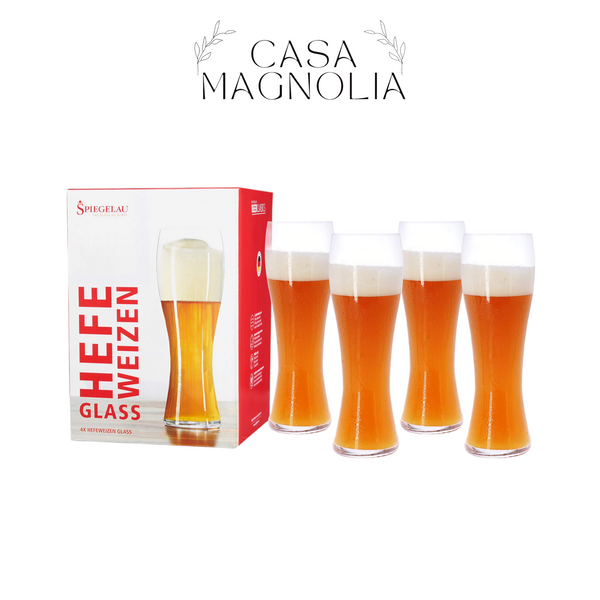 Vasos De Cerveza Blanca Clasica Spiegelau - Set de 4